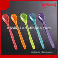 Long handle disposable plastic coffee spoon set